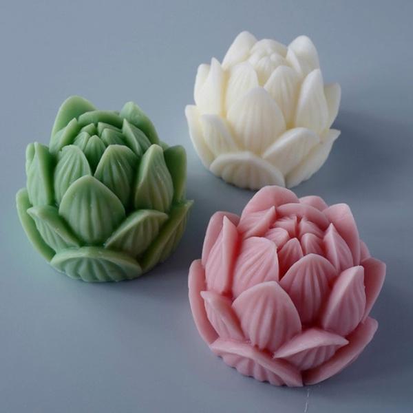 Candle Making Supplies: Silicone Molds Of Lotus – Colikes