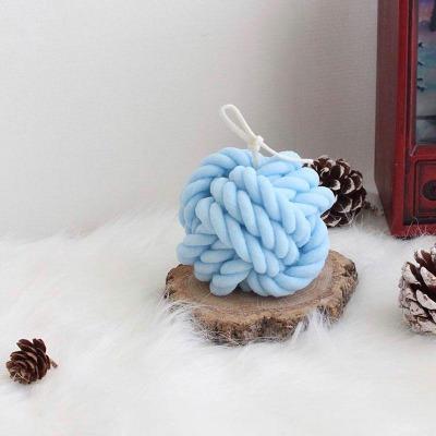 Candle Making Supplies Silicone Molds Of Knitting Ball