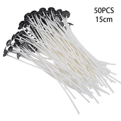 Candle Making Supplies Cotton Candle Wick with Metal Base