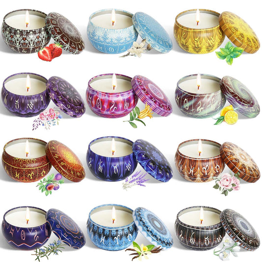 Candle Making Supplies Mixed Color Candle Tins