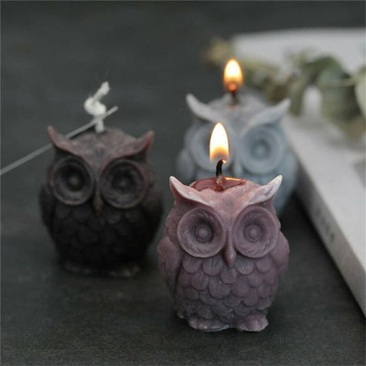 Candle Making Supplies Silicone Molds Of Lovely Owl