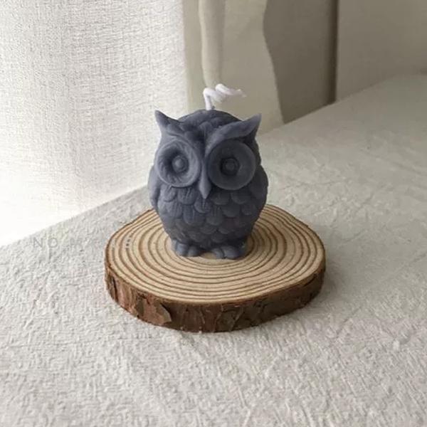 Candle Making Supplies Silicone Molds Of Lovely Owl