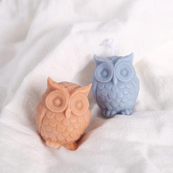 Candle Making Supplies Silicone Molds Of Lovely Owl