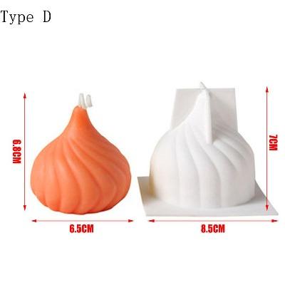 3D Silicone Flexible Mold - Tiny Ice Cream with Cone (5mm