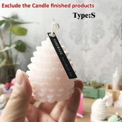 Candle Making Supplies: Silicone Molds Of Pine Cone