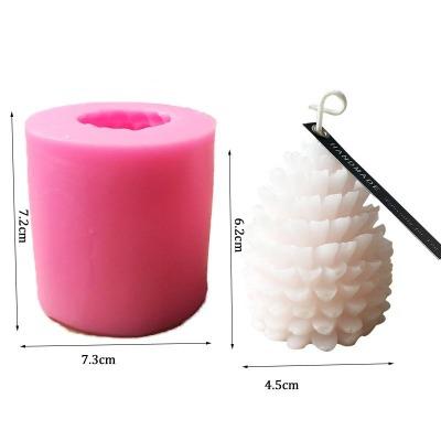 Candle Making Supplies: Silicone Molds Of Pine Cone